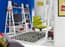tiva white ladder furniture room set