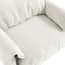 wardour white house weave armchair close up