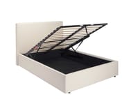 wilder antique white ottoman bed storage open