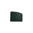 zuma forest green velvet armchair side