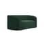 zuma forest green velvet sofa angle