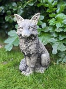 Woodland Fox Garden Ornament Cotswold Stone Original