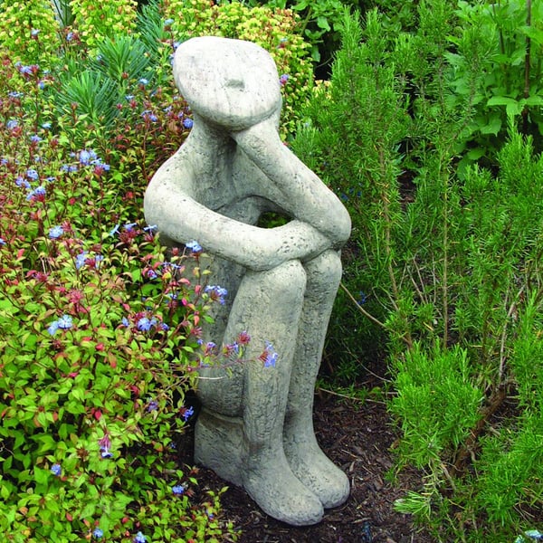 Hand-cast stone garden statues from £25