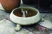 Georgian Stone Birdbath in cast stone