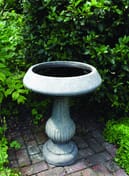 Victorian Stone Birdbath in cast stone