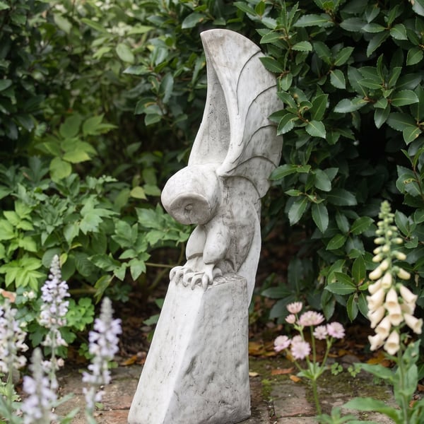 Bird garden ornaments from herons to owls