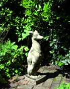 Egyptian Tomb Dog in cast stone