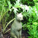 Egyptian Cat statue cast stone cat garden ornament UK