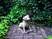 Terrier Garden Statue in Cotswold Stone