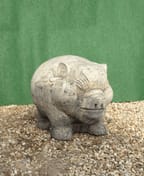Thai Pig Stone Statue in cast stone