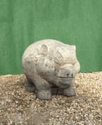Thai Pig Stone Statue in cast stone