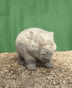 Thai Pig Stone Statue original studio photo
