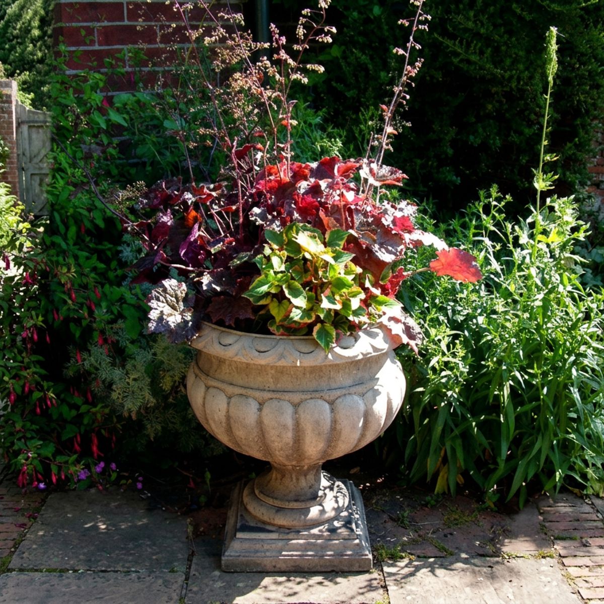 Large Buckingham Stone Garden Urn