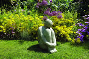 Large Henry Contemporary Art Garden Statue in cast stone
