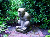 Demon Garden Statue in cast stone