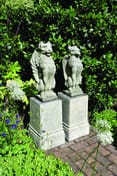 Vienna Stone Garden Pedestal in cast stone