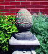 Fir Cone Stone Garden Finial Original