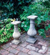 Baluster Candlestick Stone Plinths