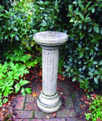 Brighton Column Stone Garden Pedestal in cast stone
