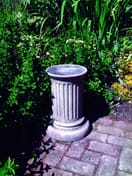 Doric Column Stone Garden Pedestal in Cotswold