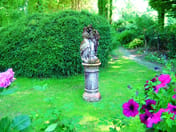 Large Stone Doric Garden Pedestal in cast stone