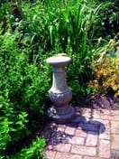 Victorian Stone Garden Pedestal - Original Product Photo