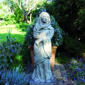 Draped Maiden Garden Statue