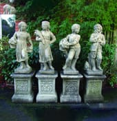 Four Seasons Garden Statues Original Product Photo
