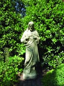 Sacred Heart of Christ Garden Statue Medium in cast stone