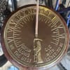 Round Aged Brass Dial (C3921)