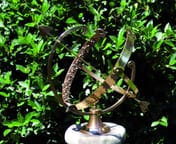 Large Brass Armillary