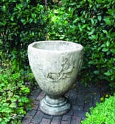 Centaur Stone Garden Vase in cast stone