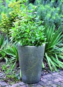 Grand Long Tom Stone Garden Pot in natural stone finish