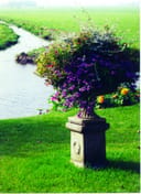 Grand Victorian Stone Garden Tazza in cast stone
