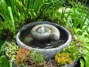 Large Ammonite Stone Fountain original product photo