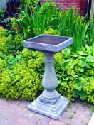 Large Baluster Stone Birdbath original product photo