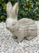Sitting Rabbit Garden Ornament in Stone - Original View
