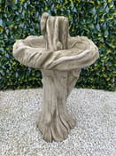 Blue Tit Birdbath in Stone - original product photo