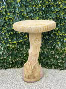 The Hare Birdbath in Sandstone - Original Product Photo