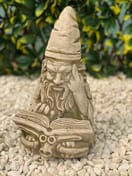 Reading Wizard Stone Garden Ornament original product photo