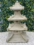 Grand Pagoda Garden Ornament in Stone - original product photo