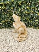 Small Hatchling Dragon Stone Garden Ornament in Sandstone