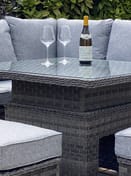 Lichfield Campania Casual Sofa Set with Adjustable Table Top