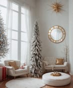 Frosted Fjord Slim Christmas Tree