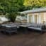 Modular garden furniture fire pit pack contents