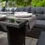 Black rattan corner set pack contents