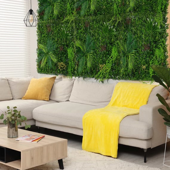 1m x 1m Alina Artificial Green Wall