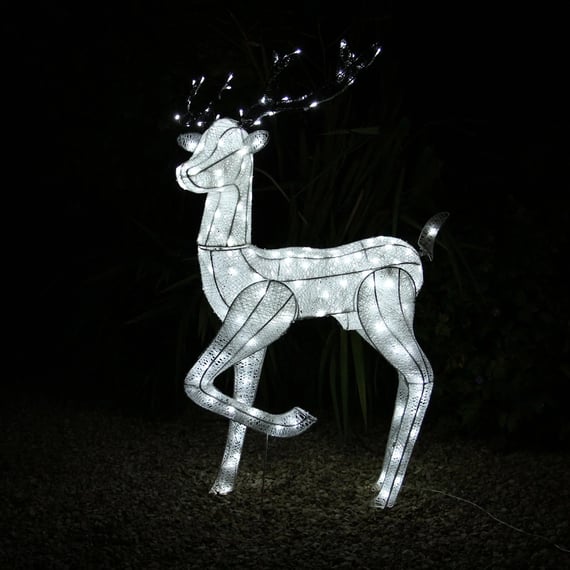 1.2m Light Up Stag