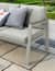 Easton Rattan Lounge Beige Cushions Garden Set