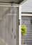 Nexus Beige Pergola - Side Screen Down with Crank Stored